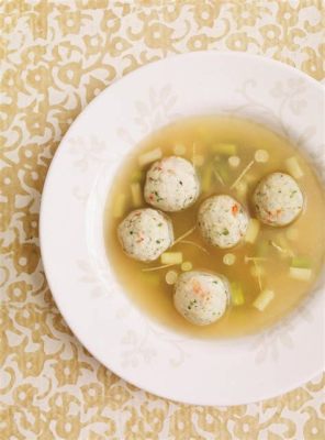   Le Soupe aux Boulettes de Poisson, un Mélange Piquant de Douceur et d'Umami ?