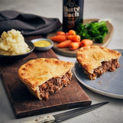  Steak and Ale Pie : Un délice réconfortant qui allie parfaitement la tendreté de la viande à la profondeur savoureuse de la bière !